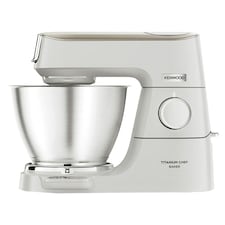 Kenwood Stand Mixer, Titanium Chef Baker, 5L White