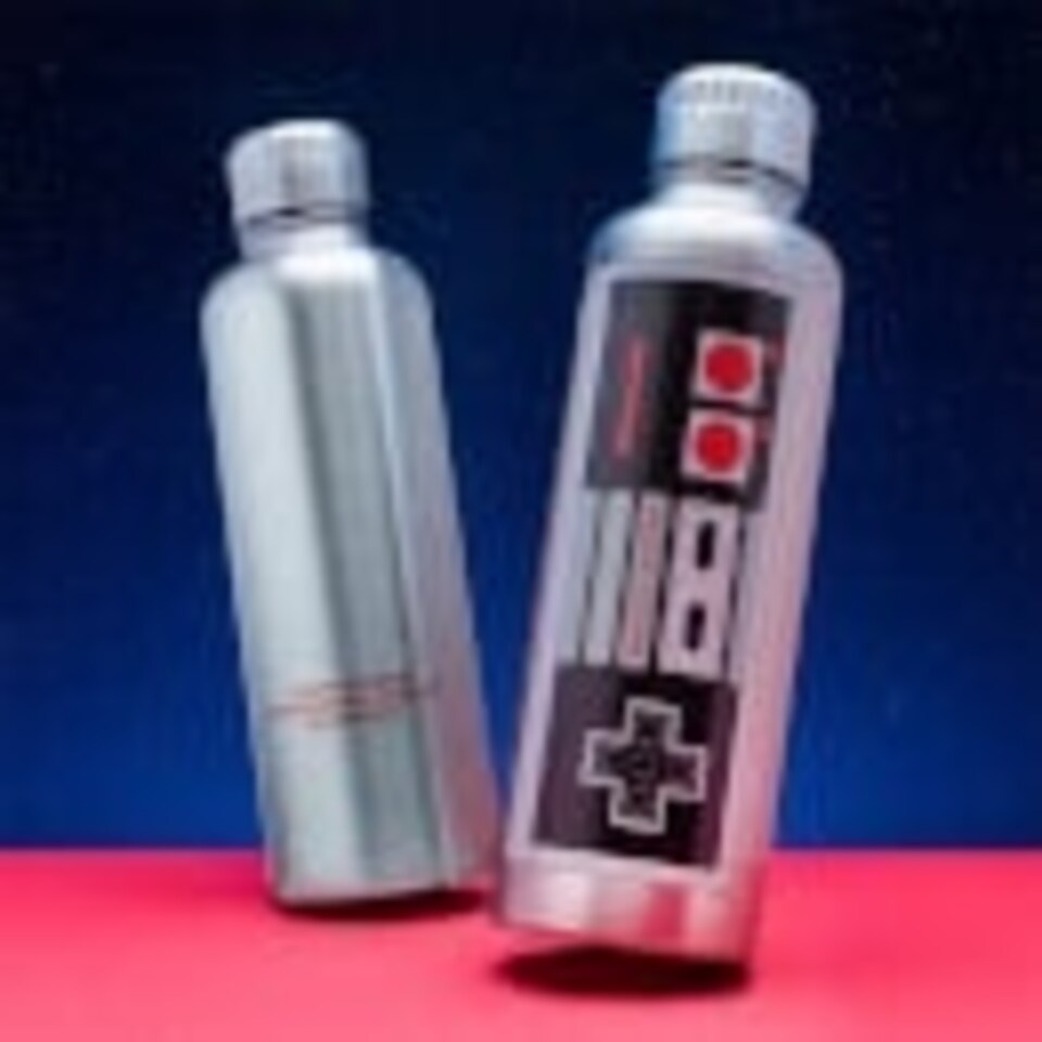 NES Metal Water Bottle Silver | 500ml