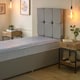 image 2 of Waterproof Mattress - Durable & Easy-Clean PVC Coating Blue | Single