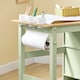image 9 of SoBuy Kids Desk and Chair Set with 2 Shelves & Paper Roll Holder, Green, 31.4x19.6x25.9 in, 15.3 kg - KMB60-GR