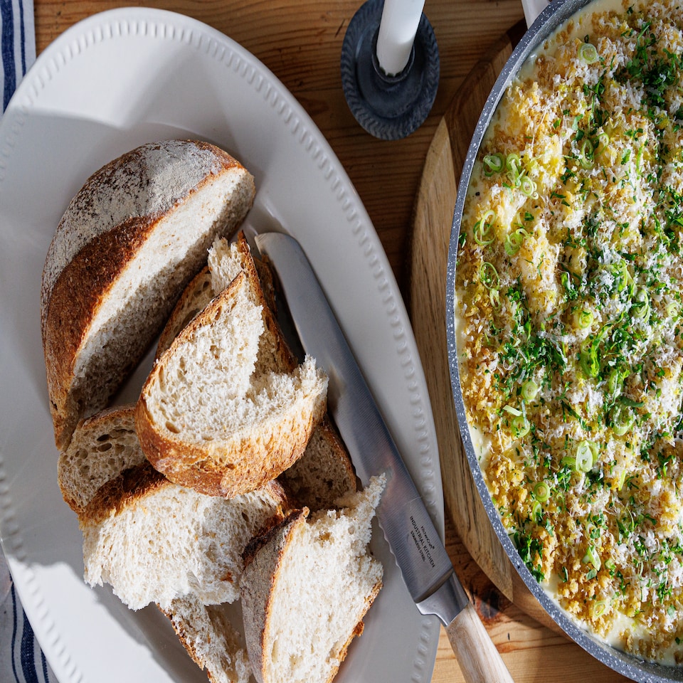 image 1 of Mikasa Serving Platter White Ceramic Oval 39cm