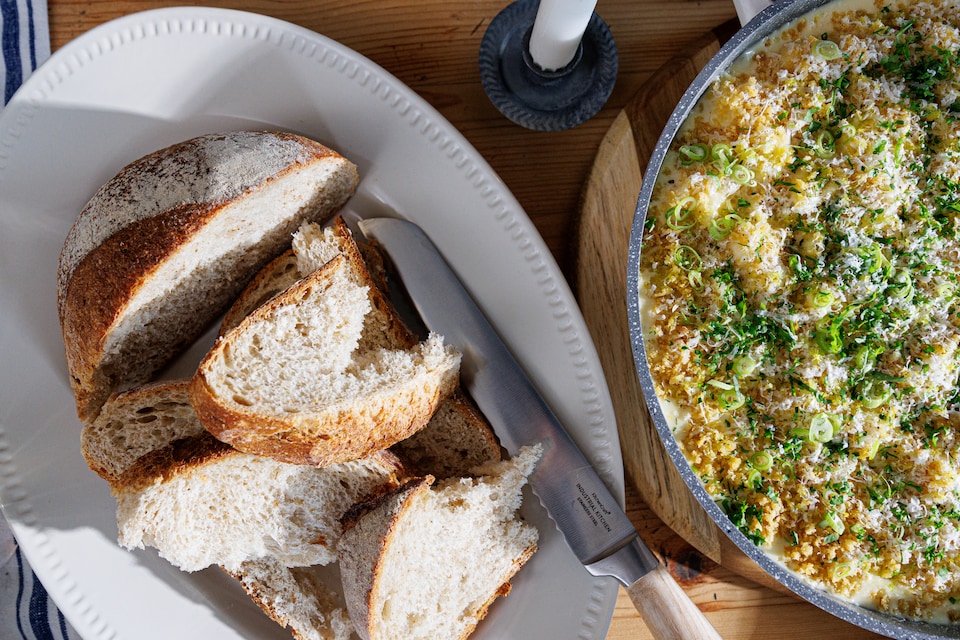 image 1 of Mikasa Serving Platter White Ceramic Oval 39cm