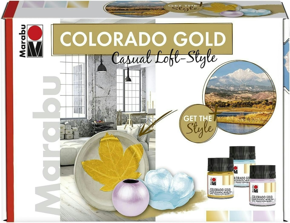 image 1 of Marabu Colourado Gold Set Casual Loft-Style, Multicoloured, Single Set
