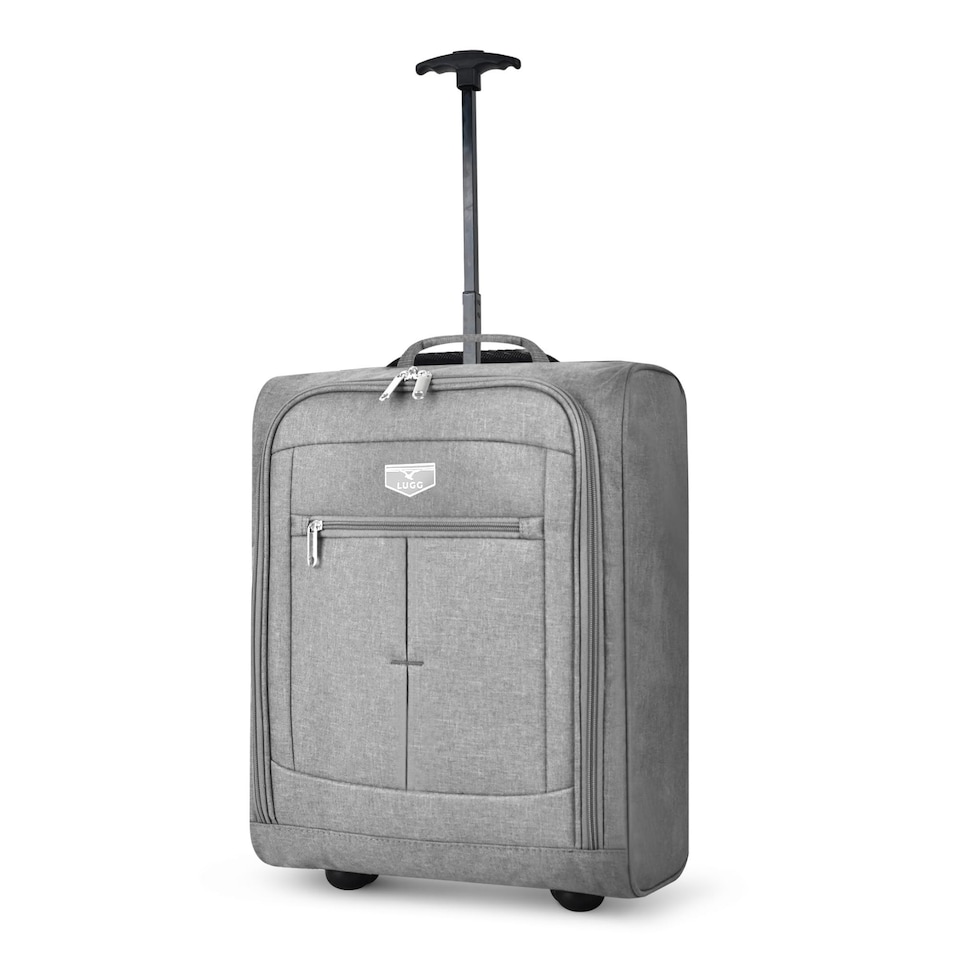 image 1 of Lugg Jupiter Soft Cabin Bag 55x40x20cm Lightweight Wheeled Trolley Ryanair Size