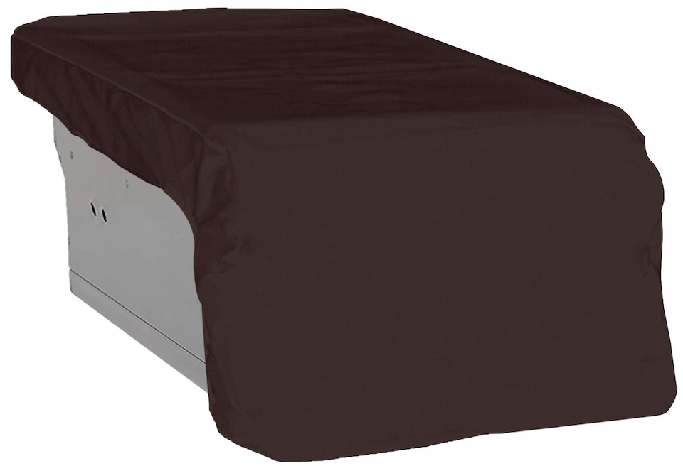 image 1 of Covers&All Built-in Grill Side Burner Cover, Waterproof UV & Weather Resistant BBQ Grill Protector, 20 in W x 33 in D x 18 in H, Coffee