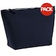 image 1 of Westford Mill Canvas Accessory Bag (Pack of 2) - Navy - M | Blue