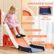 image 4 of AIYAPLAY 7 in 1 Toddler Slide Set, Frog Theme Playset with Basketball Hoop | Orange | Orange & White | 176L x 150W x 94H cm