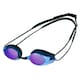 image 1 of Arena Unisex Adult Tracks Mirror Swimming Goggles - Black/Blue/Multicoloured - One Size