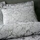 image 2 of Portfolio Home Blenheim Jacquard Bedding Duvet Cover Set Grey | Single