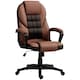 image 1 of HOMCOM Executive Office Chair High Back Computer Chair with Armrests Brown