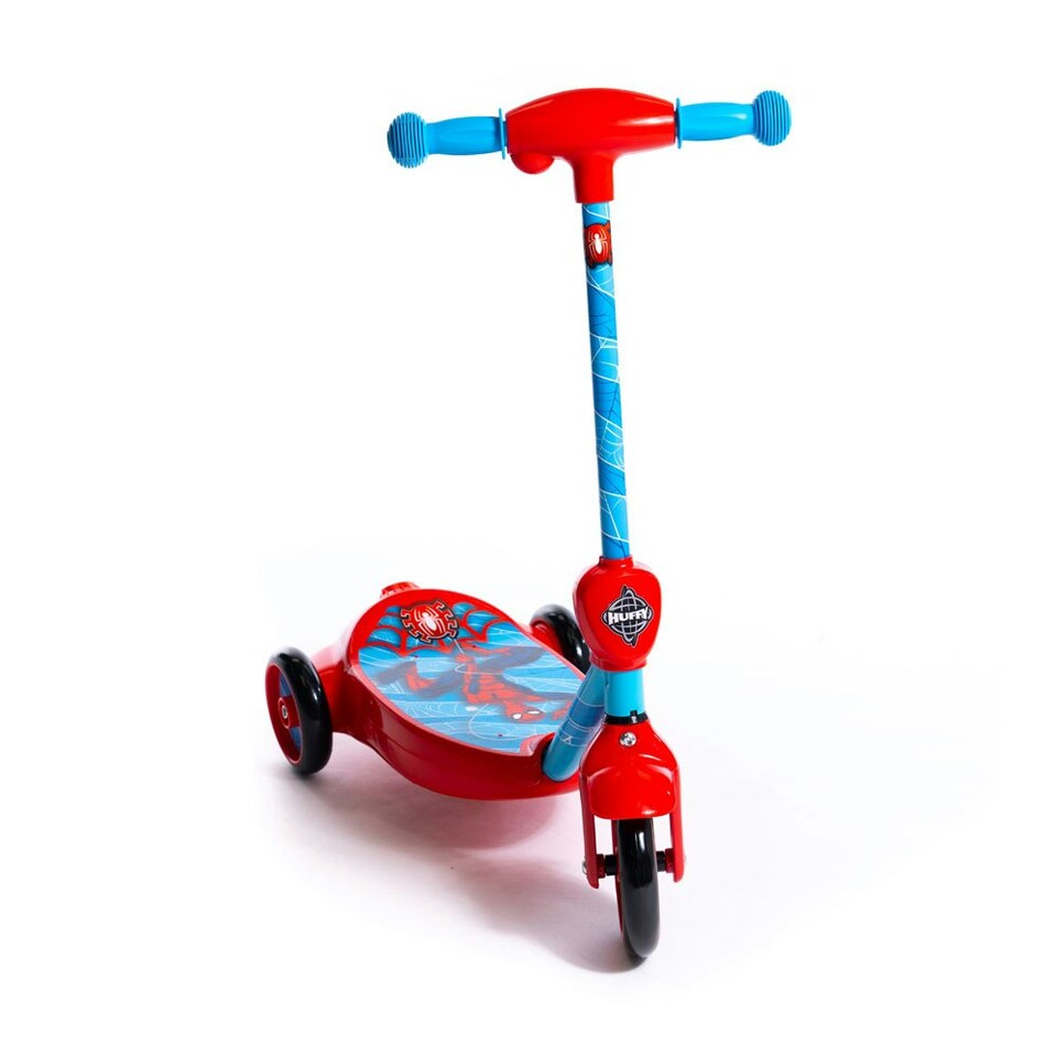 image 1 of HUFFY Marvel Comics Spider-man Bubble Electric Children's Scooter