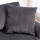 image 9 of HOMCOM 212 cm Upholstered Jumbo Cord Sofa Couch with Spring Cushion, Grey