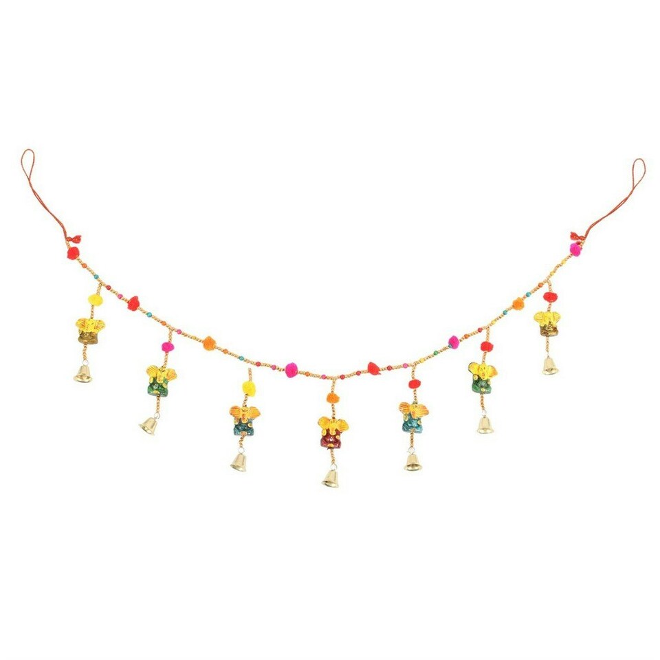 image 1 of Something Different Ganesh Garland - Multicoloured - One Size