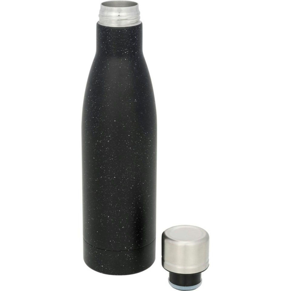 image 1 of Avenue Vasa Speckled Copper Vacuum Insulated Bottle - Black - One Size