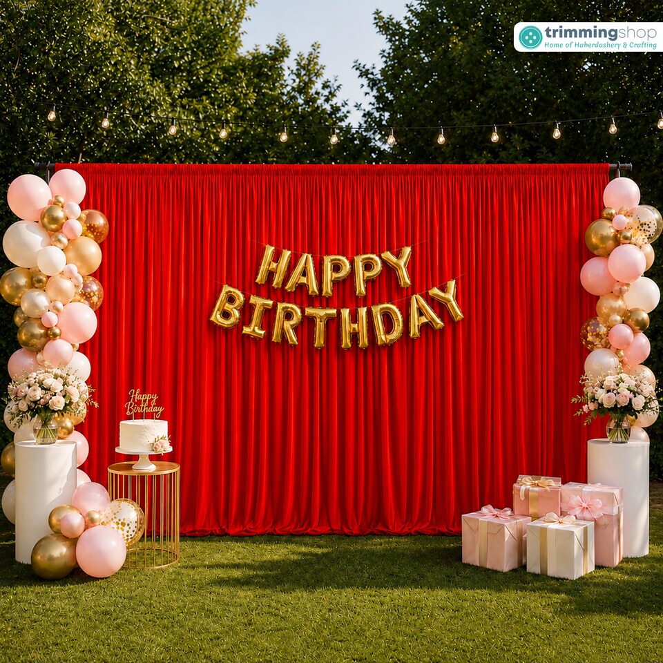 image 1 of 3x6m Spandex Backdrop Photography Background Drapes with Rod Pocket