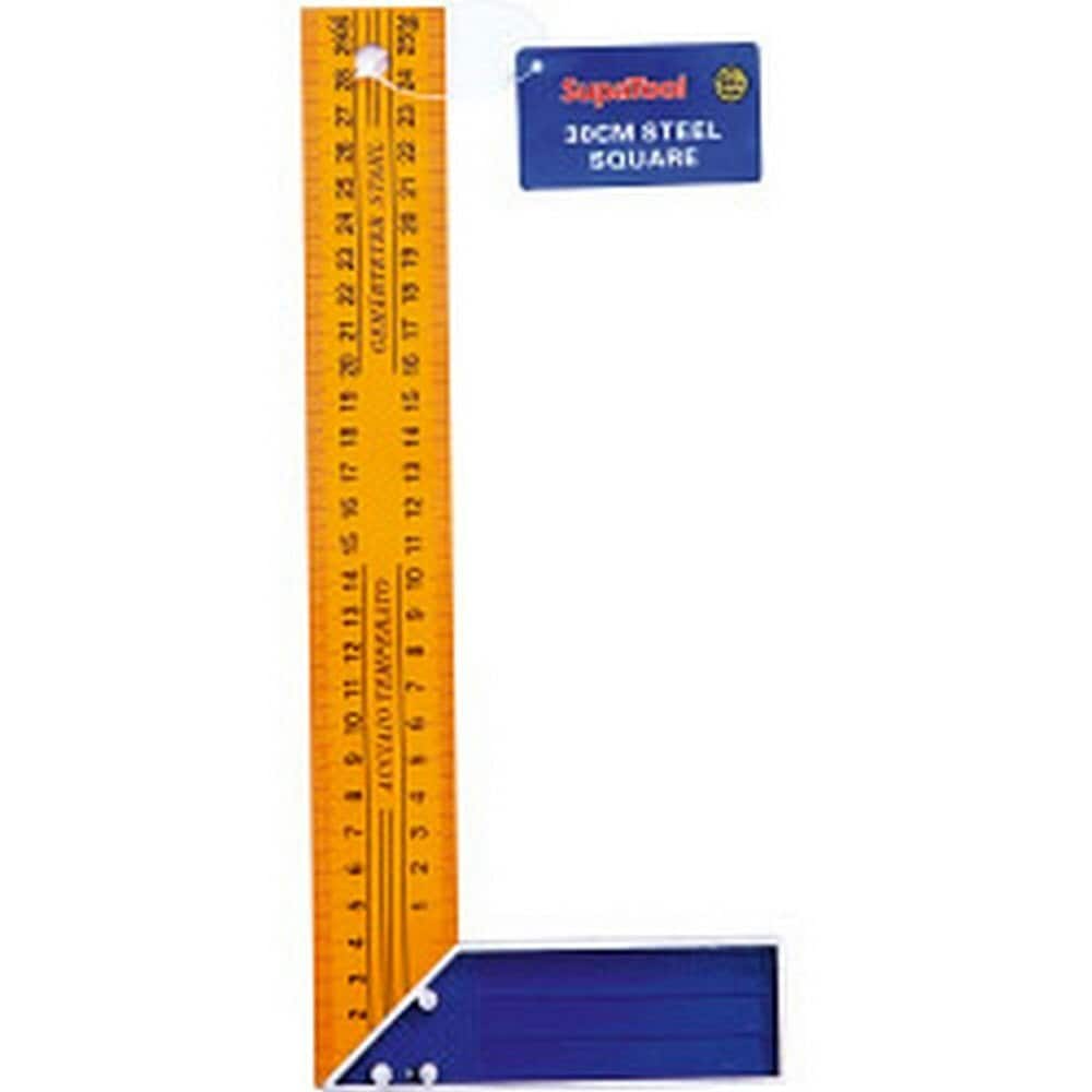 SupaTool Carpentry Square - Yellow - 20cm