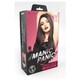 image 2 of Manic Panic Vampire’s Kiss Super Vixen Black with Red Long Straight Hair Wig
