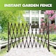 image 8 of Security Gate Pet Baby Metal Barrier Garden Indoor Outdoor Expandable  3.3M