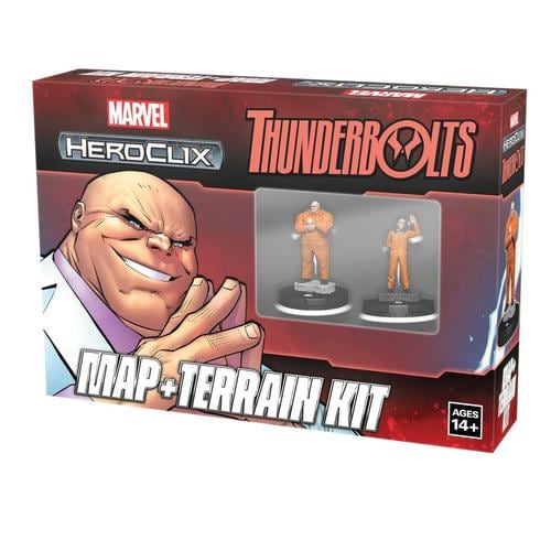 Marvel HeroClix: Thunderbolts Map and Terrain Kit - Brand New