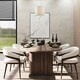 image 4 of Modern Geometric Pendant Lighting Shade with Inner White Cotton Drum Diffuser