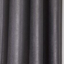 Luxe Textured Woven Blackout Eyelet Curtains 168cm x 228cm Silver | Silver | Silver