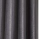 image 1 of Luxe Textured Woven Blackout Eyelet Curtains 168cm x 228cm Silver | Silver | Silver