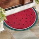 image 3 of Nicoman Watermelon Halfmoon Door Mat