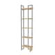 image 6 of Decorotika Alice 180 cm 5-tier Metal Frame  Corner Bookshelf  - 45 cm W x 19.6 cm D x 180 cm H