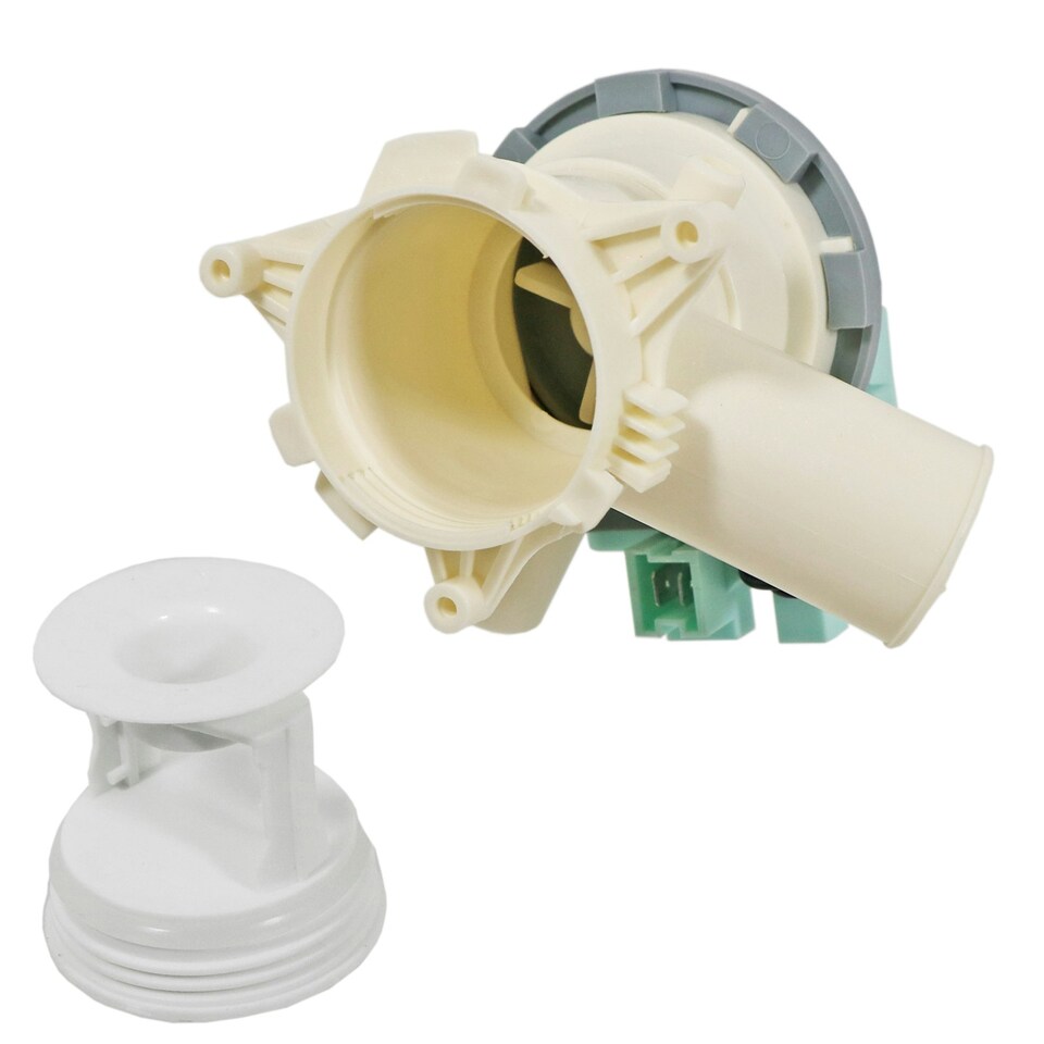 image 1 of SPARES2GO Drain Pump for Grundig Washing Machine GWA GWM GWN GWO Series 2880402000