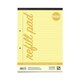 image 5 of Pack of 6 Rhino A4 Yellow Paper 100 Page 8mm Lined with Margin Refill Pads