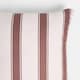 image 5 of OHS 2 x Stripe Garden Cushion Covers Outdoor Water Resistant | Multi | Chocolate/Cream