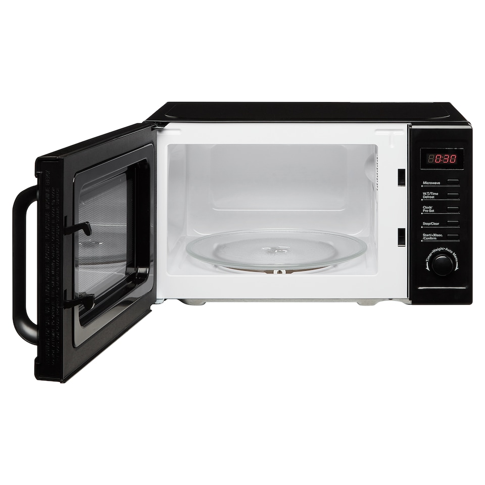 image 1 of Cookology 800W Microwave 20L Digital Freestanding - CFSDI20LBK Black