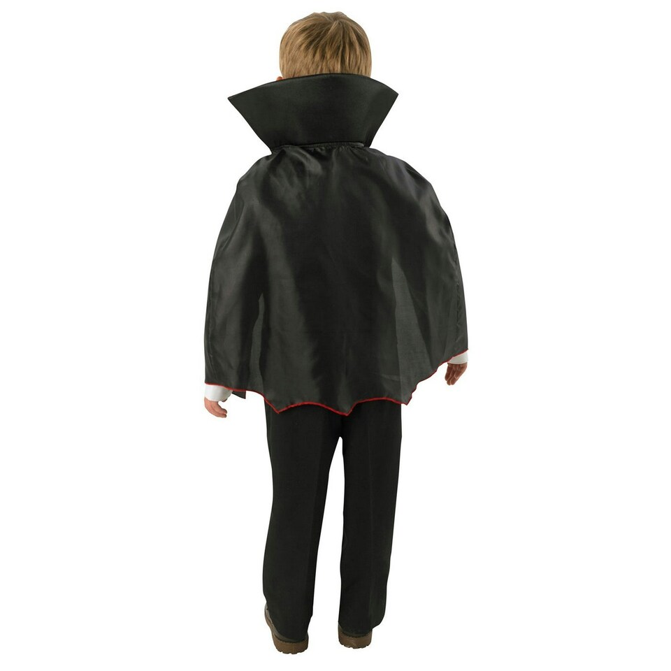 image 1 of Bristol Novelty Childrens/Kids Dracula Costume - Black/Red - S S
