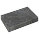 image 1 of Argon Tableware Rectangle Marble Placemats - 30cm x 20cm - Black - Pack of 6 Black