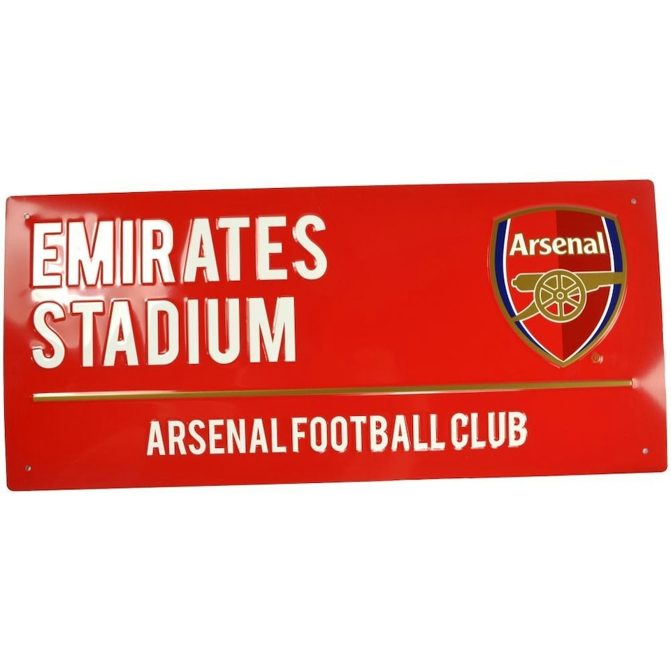 image 1 of Arsenal FC Emirates Stadium Plaque - Red/White - One Size