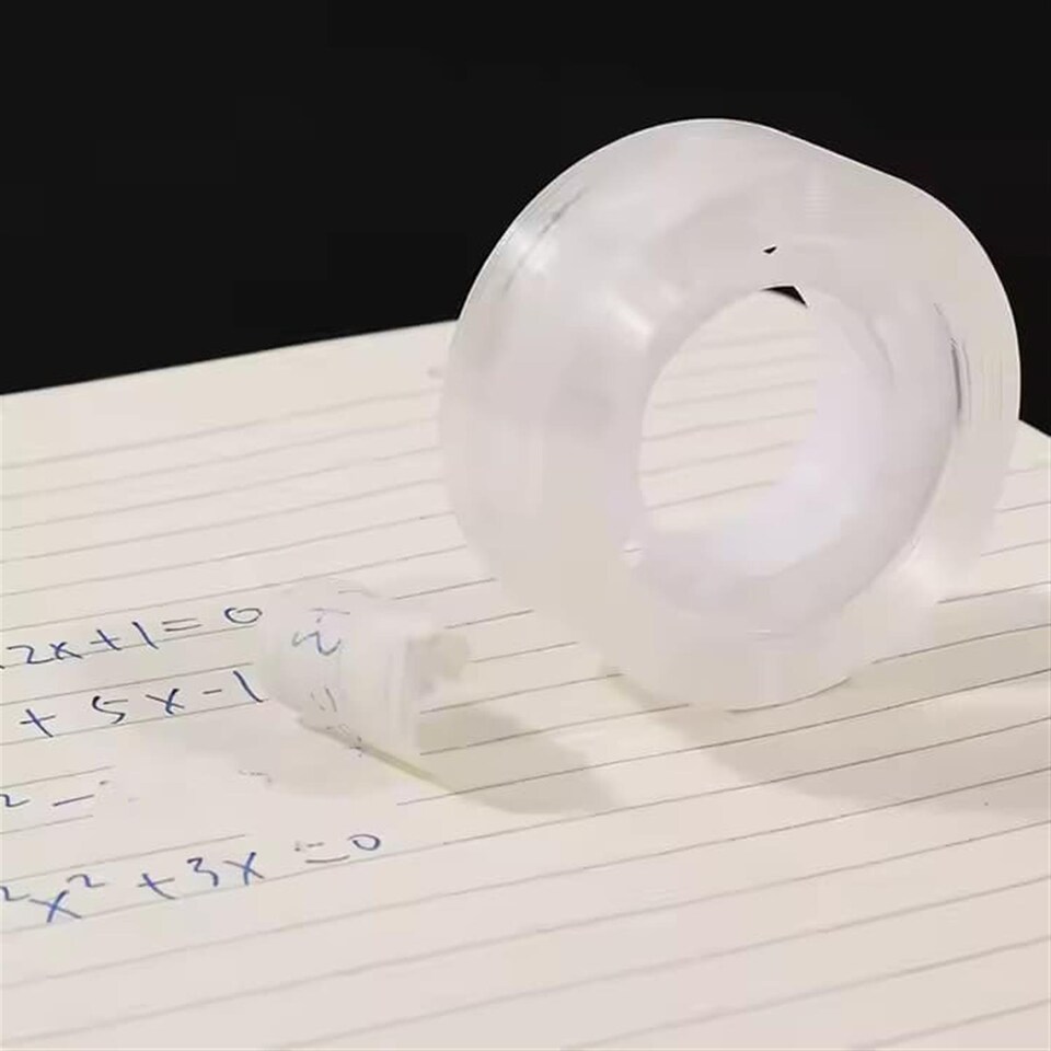 image 1 of Pack of 3 Strong Adhesive Transparent Tapes 1.8cm x 25m