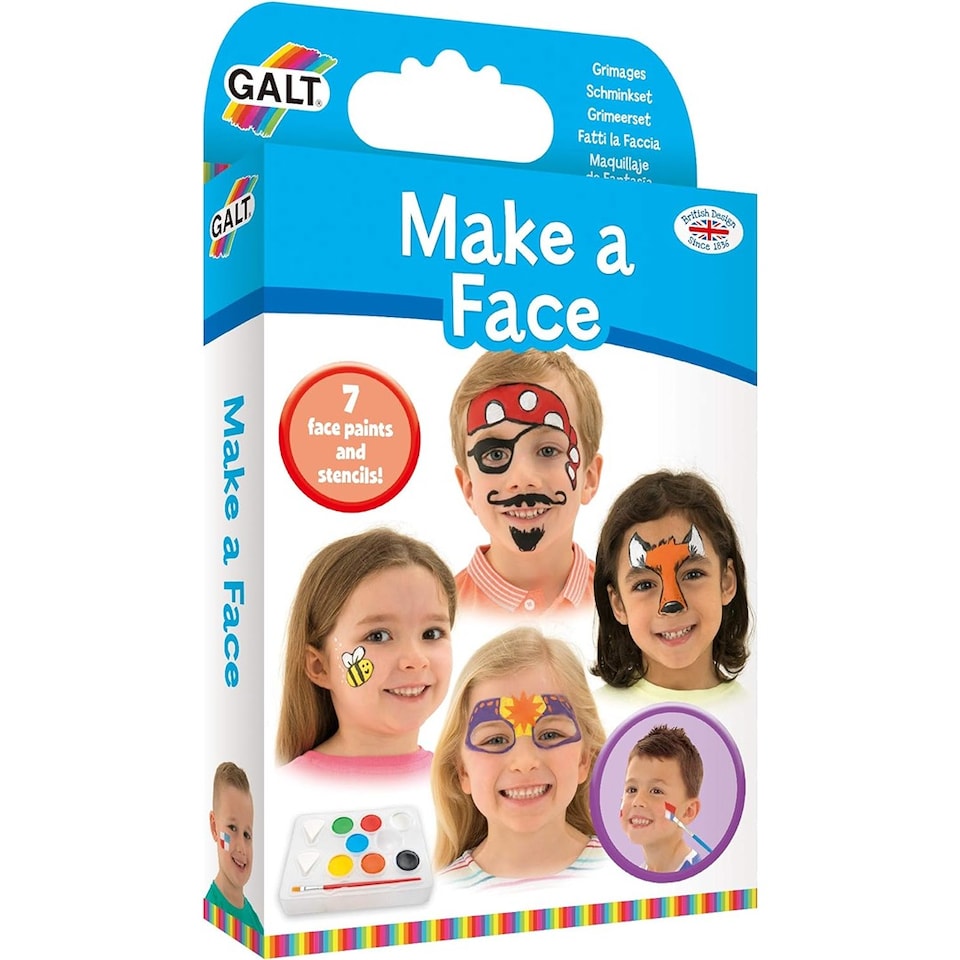 image 1 of Galt Make A Face Paint Kit