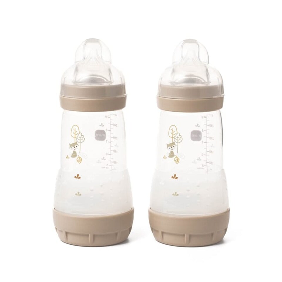 image 1 of MAM Easy Start Anti Colic Bottle Nature 260ml 2Pk