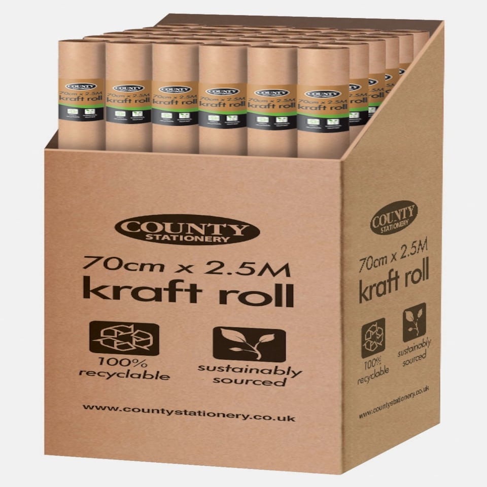 image 1 of Kraft Rolls 70cm x 2.5m