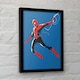image 2 of Spider-Man (Web Line) Framed 30x40cm Print