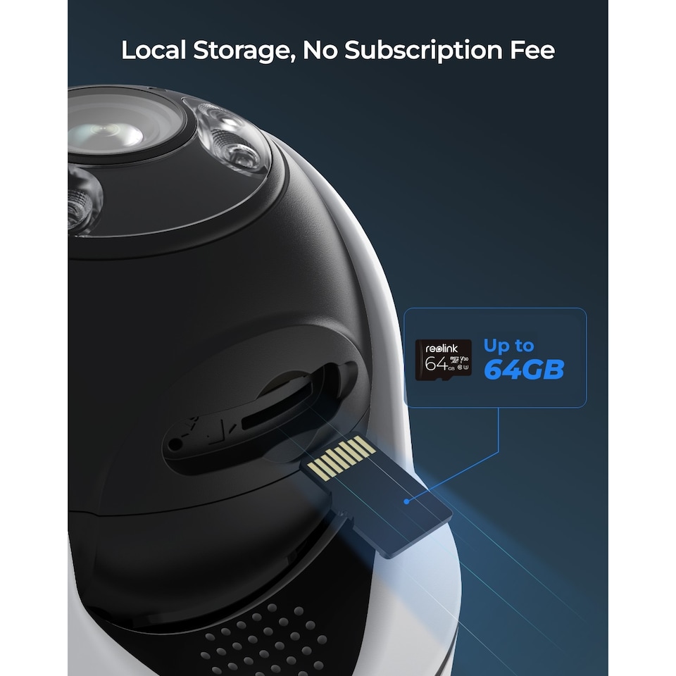 image 1 of reolink argus4k pantilt battery kit+64gb