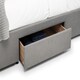 image 3 of Premium - Grey 4 Drawer Bed - King 5ft (150cm)