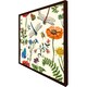 image 3 of Flowers & insects (Picture Frame) Brown | Oak | XS