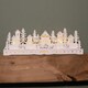 image 2 of 15cm Battery Operated Light up Wooden House Scene with 15 Warm White LEDs