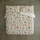 image 3 of Woodland Animals Fleece Duvet Set with Sherpa Back – Warm & Cosy Autumn Bedding Multi | Double