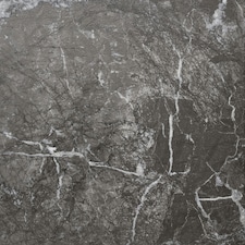 NOVECRAFTO Self Adhesive Vinyl Floor Tiles - 12x12 in (30.5x30.5cm) - Waterproof 1.5mm Thick Peel & Stick Flooring - Luxe Marble Effect for Kitchen Black | 4.65 sqm