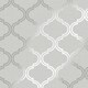 image 1 of Holden Décor Glistening Geo Trellis Wallpaper - Grey/Silver - 32.1ft x 21in Grey