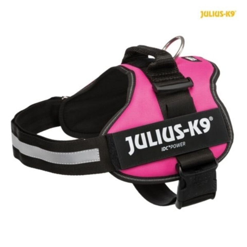 Julius-K9® Dog Powerharness - 3 / 2XL, Fuchsia