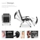 image 3 of Sun Lounger Cloud - folding, adjustable backrest and footrest - Per Piece Black