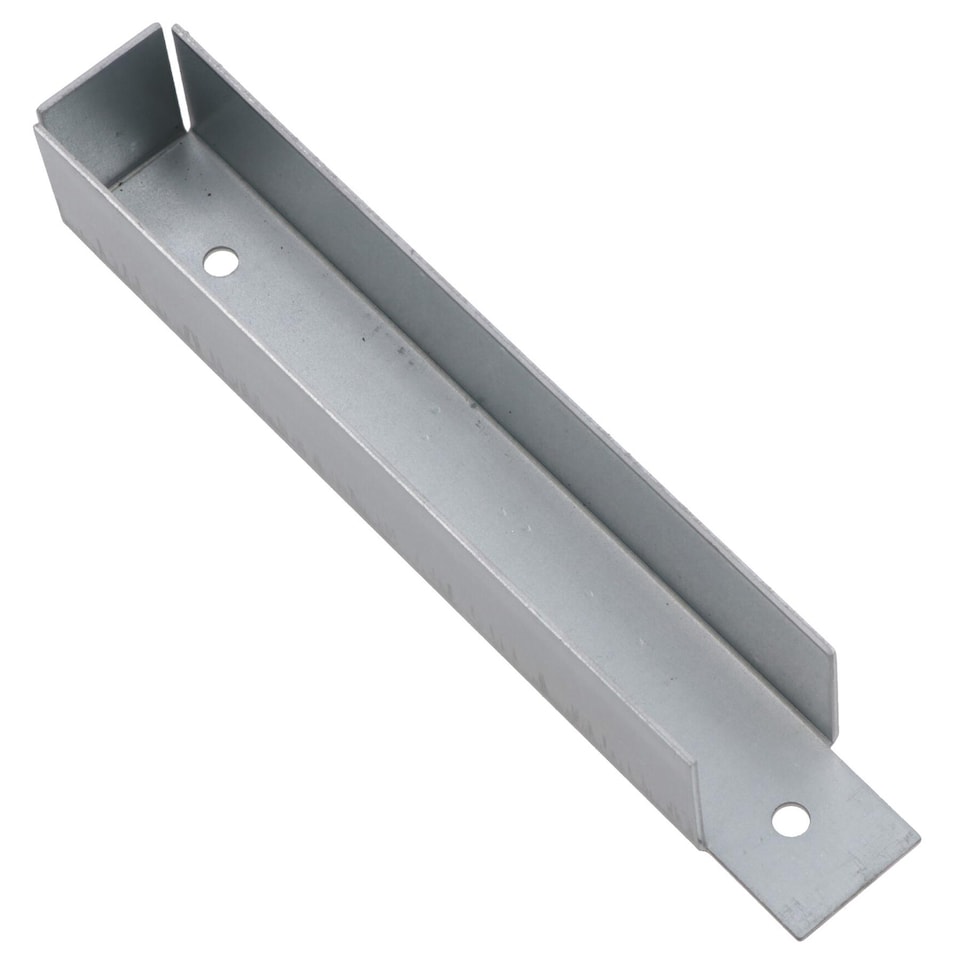 image 1 of Gravel Board Clip 25mm x 150mm Fence Panel Holder Mounting Bracket 10PK